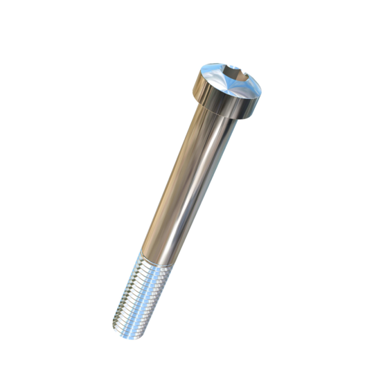 Titanium 1/2-13 X 4 UNC Fillister Head, Socket Drive, Allied Titanium Cap Screw